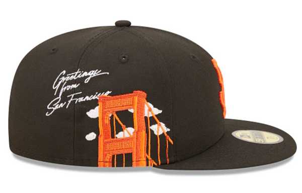 San Francisco Giants New Era Cloud Icon 59FIFTY Fitted Hat - Black 7
