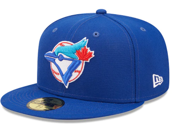 New Era 59FIFTY Toronto Blue Jays Cloud Undervisor Fitted Hat Royal Blue