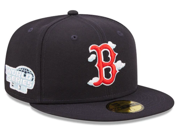 Boston Red Sox 2004 SPLIT SIDE-PATCH Brown-Wheat Fitted Hat