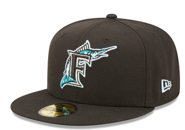 New Era Florida Marlins Fitted Lavender Bottom Grey Black (2003 Worl –  FCS Sneakers