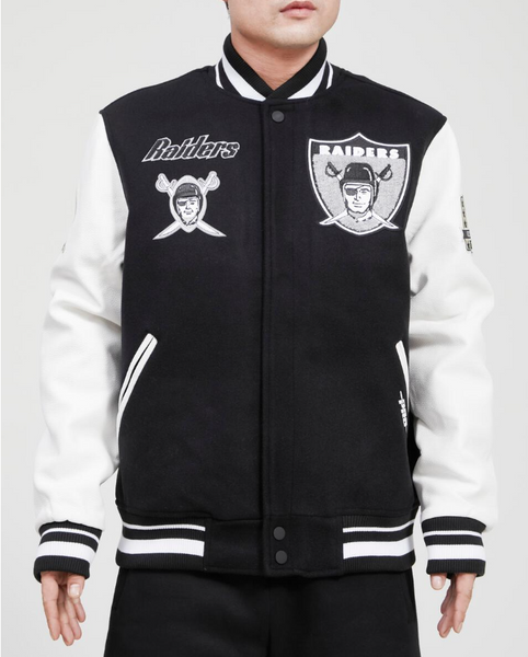 Mens Raiders Varsity Jacket