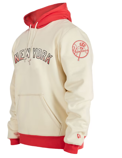 Off White New York Yankees Lava Red Color Pack Team Pullover