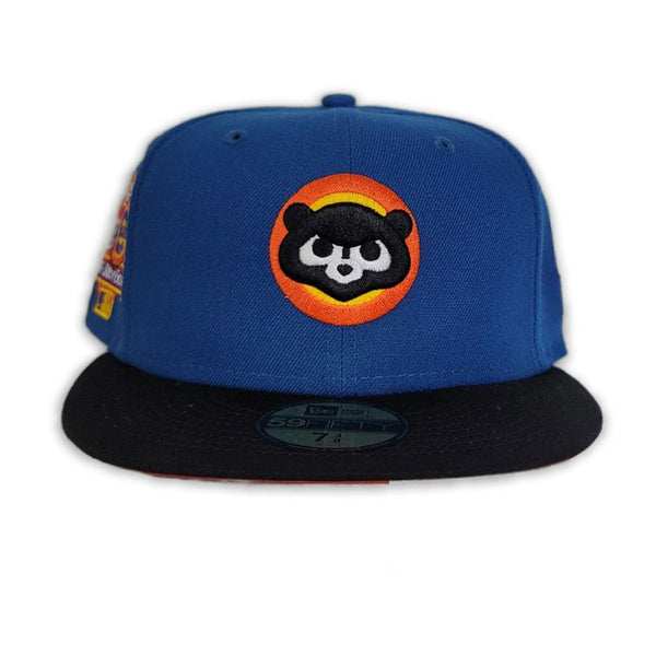 CHICAGO CUBS キャラクター刺繍キャップ、73/8です。 Chicago-Cubs-Green-Bottom-Logo