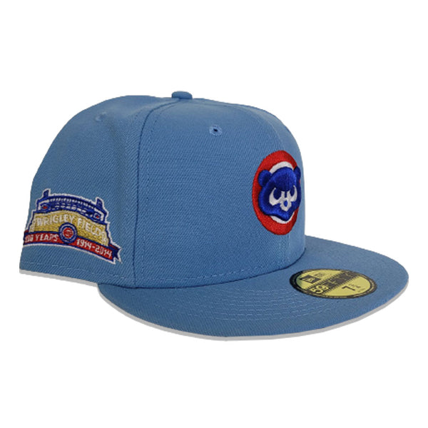 NEW ERA 9FORTY A-FRAME CHICAGO CUBS WRIGLEY FIELD PATCH LIGHT BLUE