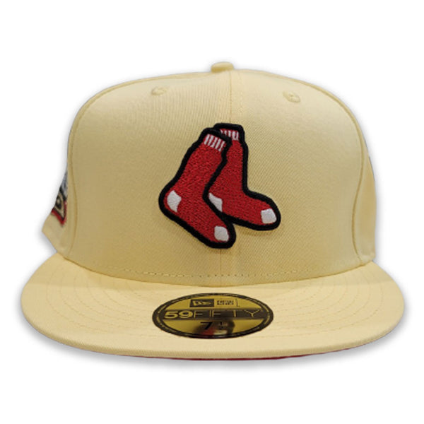 Yellow Boston Red Sox Black visor icy blue Bottom 1999 All Star Game S –  Exclusive Fitted Inc.