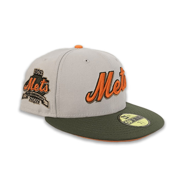 59FIFTY New York Mets Black/Green 40th Anniversary Patch