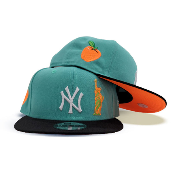 Marlins 12 IS. 9FIFTY New Era Black & Orange Snapback Hat Grey Bottom – USA  CAP KING