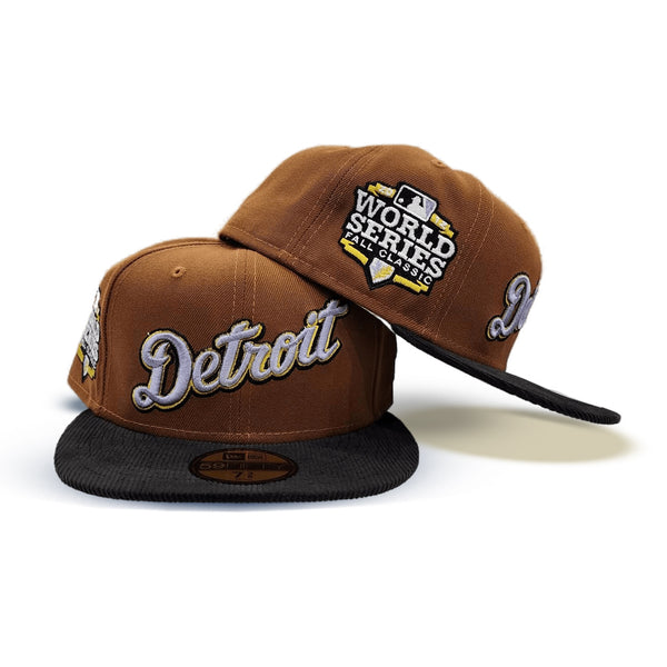 Detroit Tigers World Series Cap Brown