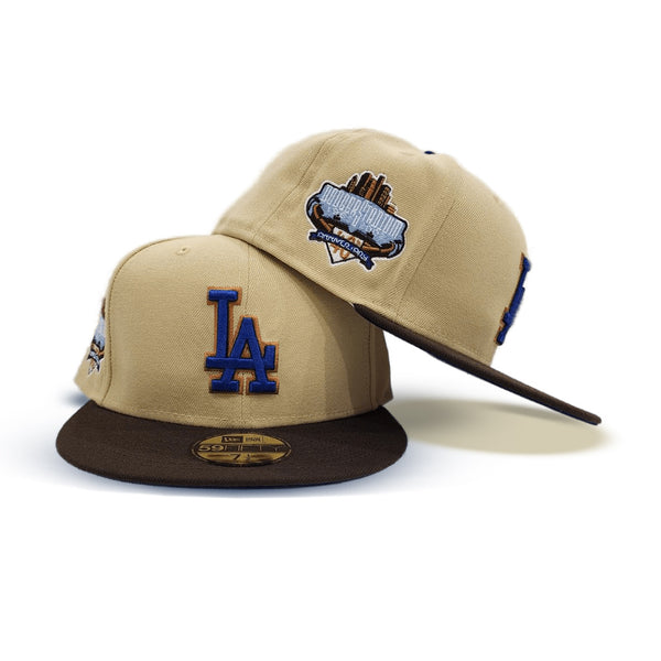 Los Angeles Dodgers New Era 40th Anniversary Patch 59FIFTY Fitted Hat -  Gray/Royal