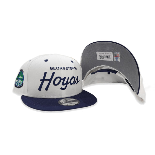 White Georgetown Hoyas 1984 NCAA Championship New Era