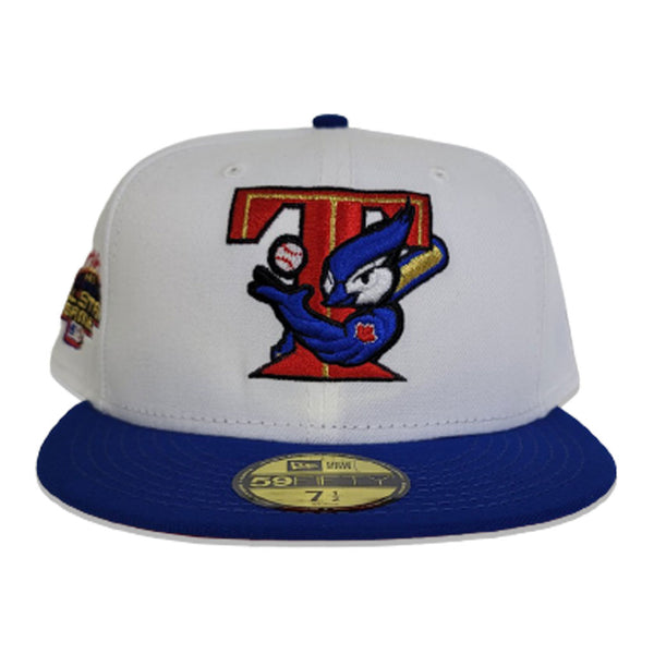 Black Toronto Blue Jays Cerulean Blue Bottom 2003 All Star Game New Era  59Fifty Fitted