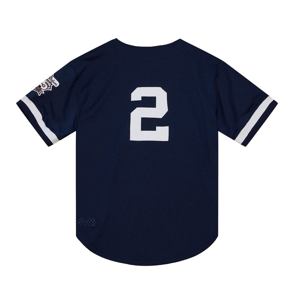 True Fan, Shirts, New York Yankees Mlb Jersey Derek Jeter Man Side L Navy  Blue