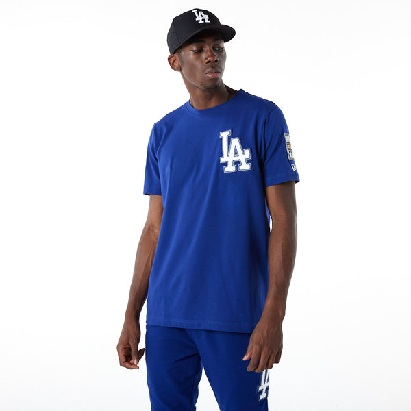 Los Angeles Dodgers Mens T-Shirt New Era Monocamo Royal Blue Tee