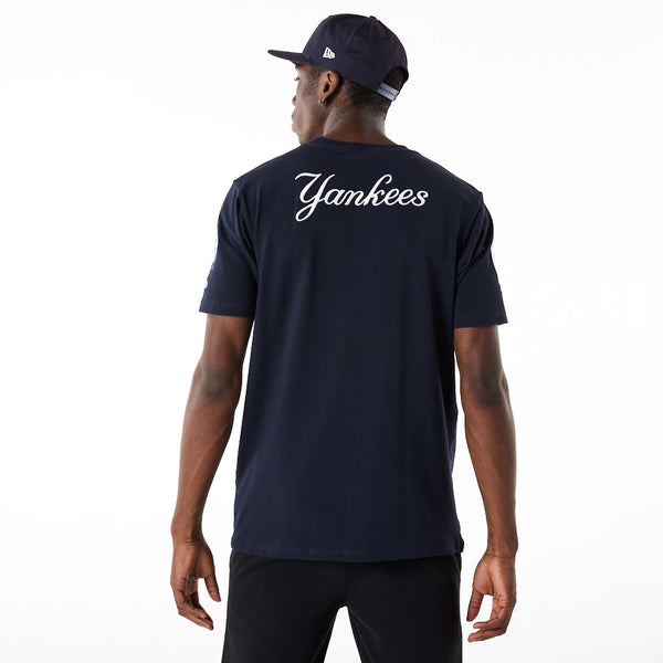 New Era T-Shirt MLB Tear Logo New York Yankees white - Online Shop fü