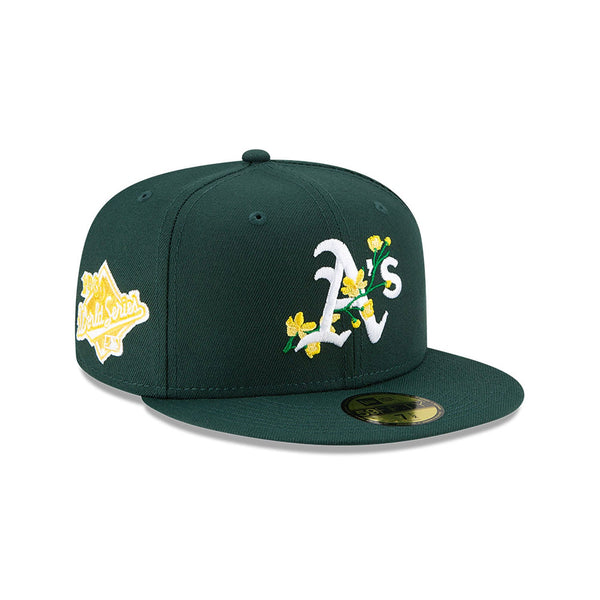 Dark Green Oakland Athletics Gray Bottom 1989 World Series Side