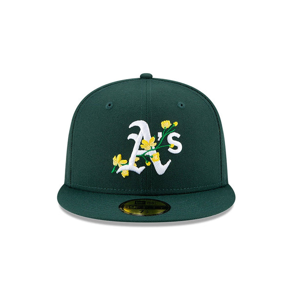 Dark Green Oakland Athletics Soft Yellow Bottom 1989 World