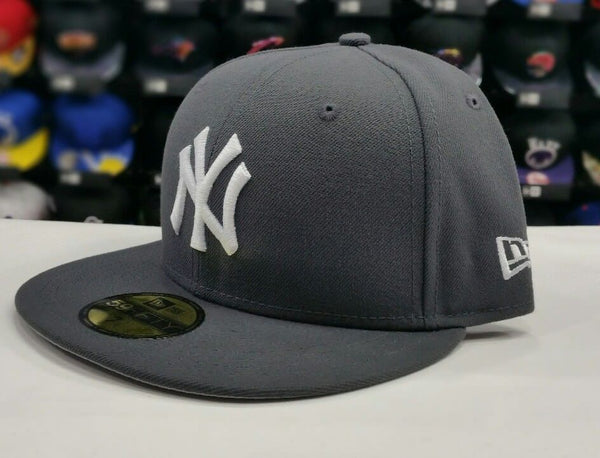 New Era 59Fifty MLB New York Yankee Charcoal Gray – Exclusive Fitted Inc.