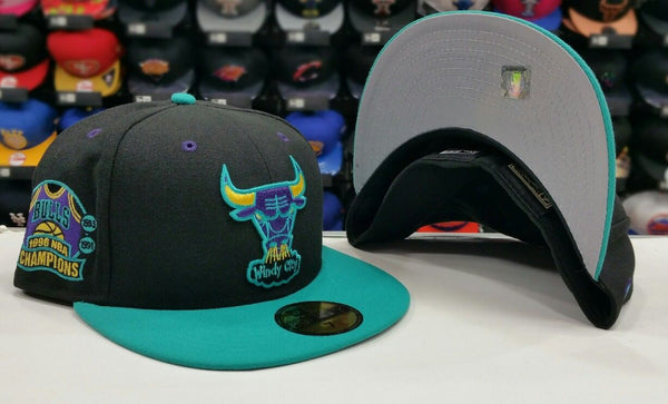 Matching New Era Chicago Bulls Fitted Hat for – Exclusive Fitted Inc.