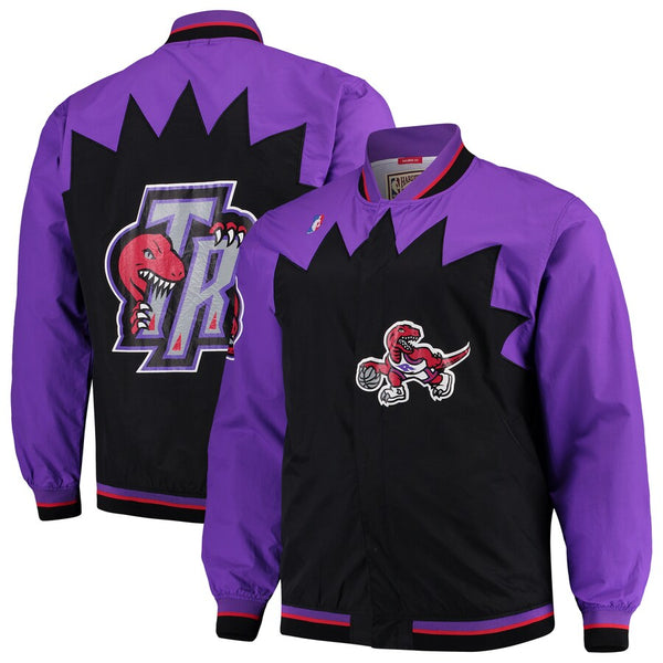 Exploded Logo Warm Up Jacket Toronto Raptors - Shop Mitchell
