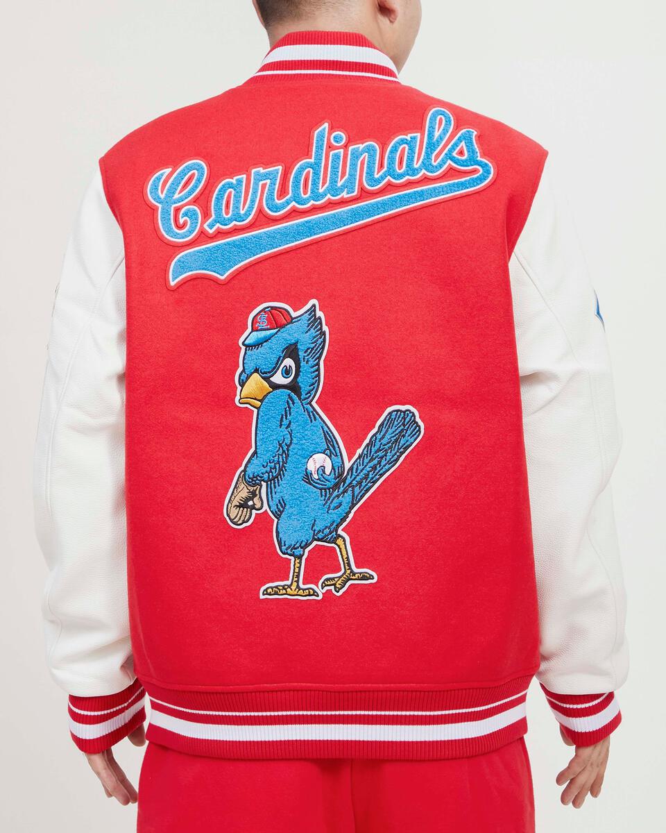 St Louis Cardinals Red Wool Jacket