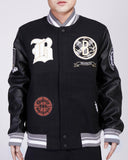 Black Brooklyn Nets Pro Standard Wool Varsity Heavy Jacket