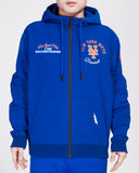 Pro Standard Royal Blue New York Mets Hybrid Woven Full Zipup Hoodie
