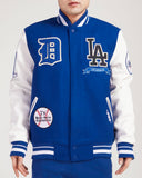 Royal Blue Los Angeles Dodgers Pro Standard Prep Wool Varsity Heavy Jacket