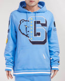 University Blue Memphis Grizzlies Pro Standard Logo Mashup Hoodie