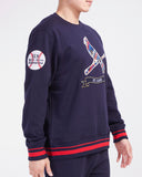 Navy Blue St. Louis cardinals Pro Standard Crewneck Fleece Sweatshirt