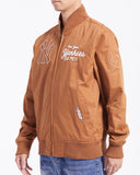 Pro Standard Brown Clay New York Yankees Paint The City Twill Jacket