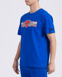 Royal Blue New York Knicks Pro Standard Retro Striper Short Sleeve T-Shirt