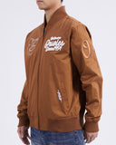 Pro Standard Brown Clay Baltimore Orioles Paint The City Twill Jacket