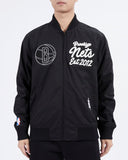 Pro Standard Black Brooklyn Nets Paint The City Twill Jacket