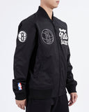 Pro Standard Black Brooklyn Nets Paint The City Twill Jacket