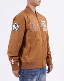 Pro Standard Brooklyn Nets Clay Brown Paint The City Twill Jacket