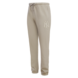 Tan New York Yankees Pro Standard Retro Classic Fleece Sweatpant