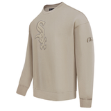 Tan Chicago White Sox Pro Standard Mashup Crewneck Fleece Sweatshirt