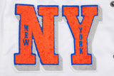 White New York Knicks Pro Standard Mashup Light Satin Jacket