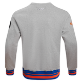 Gray New York Knicks Pro Standard Pullover Crewneck Fleece Sweatshirt