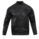 Triple Black New York Knicks Pro Standard Light Satin Jacket