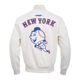 Off White New York Mets Pro Standard Game Day Jacket