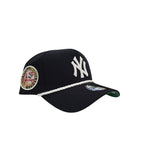 Navy Blue New York Yankees Curved Brim Green Bottom 1949 World Series Side Patch New Era 9Forty A-Frame Snapback