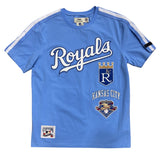 Sky Blue Kansas City Royals Retro Classic SJ Striped T-Shirt