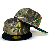 Real Tree Camo City Connect Houston Astros Black Visor Gray Bottom Houston Space City Side Patch New Era 59Fifty Fitted