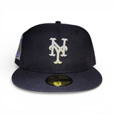 Navy Blue New York Mets 2000 Subway Series Side Patch New Era 59Fifty Fitted