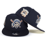Navy Blue Pittsburgh Pirates Peach Bottom 1994 All Star Game Side Patch New Era 9Fifty Snapback