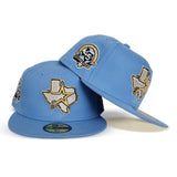 Sky Blue Houston Astros Gray Bottom 45th Anniversary Side Patch New Era 59Fifty Fitted