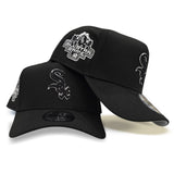 Black Chicago White Sox Black Logo Curved Brim Gray Bottom 2003 All Star Game Side Patch New Era 9Forty Snapback