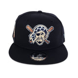 Navy Blue Pittsburgh Pirates Peach Bottom 1994 All Star Game Side Patch New Era 9Fifty Snapback