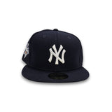 Navy Blue New York Yankees Gray Bottom 2000 World Series Side Patch New Era 59Fifty Fitted